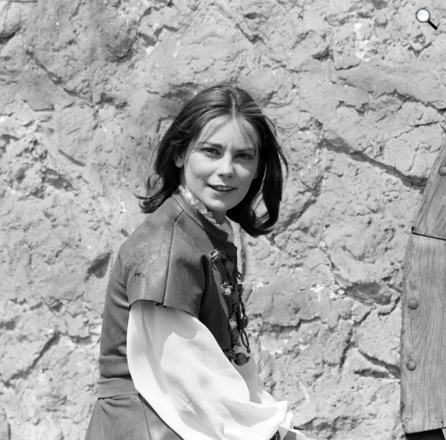 Egri csillagok - Venczel Vera színésznő, 1970 (Fotó: Fortepan/Bojár Sándor)