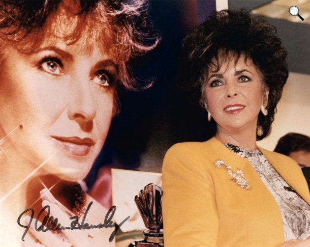 Elizabeth Taylor (1932-2011) kétszeres Oscar-díjas színésznő, Dallas, 1987 (Fotó: Wikimedia/Flickr/ SMU Central University Libraries/J. Allen Hansley)