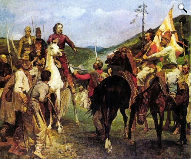 Veszprémi Endre: II. Rákóczi Ferenc és Esze Tamás találkozása (Fotó: Wikimedia)