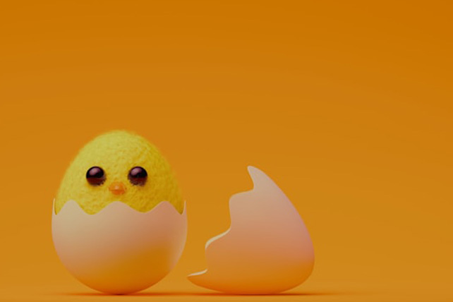 Vidám húsvéti tojás (Fotó: Unsplash/Omar Lopez-Rincon)