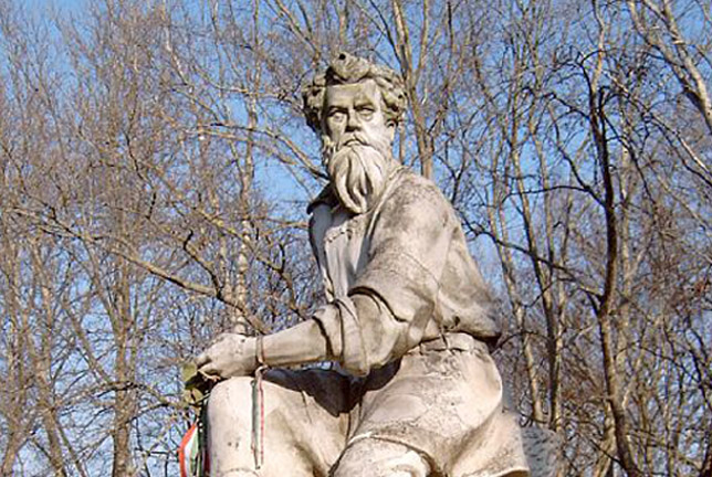 Izsó Miklós (1831-1875) szobrász sírja (Fotó: geod.bme.hu/Dr Varga József)
