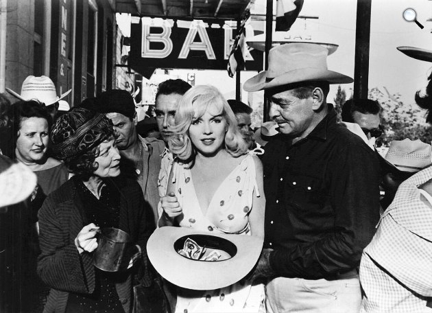 Kallódó emberek - Clark Gable, Marilyn Monroe, 1961 (Fotó: Wikimedia/Macfadden Publications)