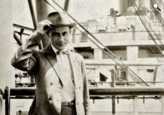 Tamási Áron (1897-1966) Kossuth-díjas székely magyar író, 1925 (Fotó: PIM/Europeana.eu)