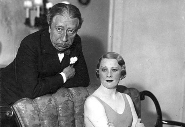 Fodor László: Ékszerrablás a Váci utcában - Hegedűs Gyula és Honty Hanna, Vígszínház, 1931 (Fotó: Wikimedia)