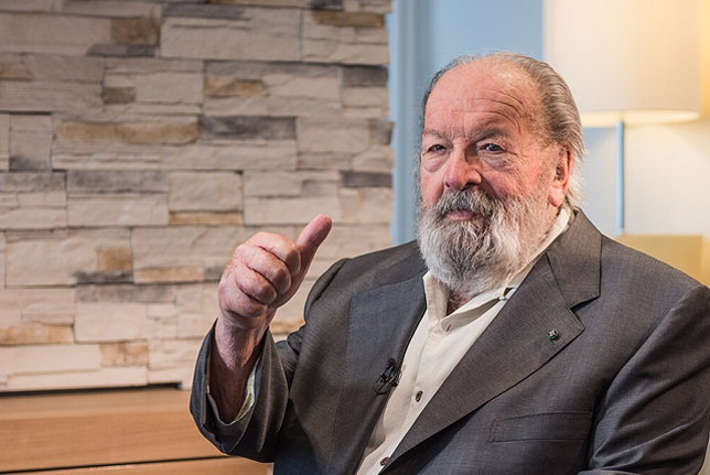 Bud Spencer (1929-2016) olasz színész, sportoló, 2015 (Fotó: Wikimedia/Michél Buchmann, michelbuchmann.de)