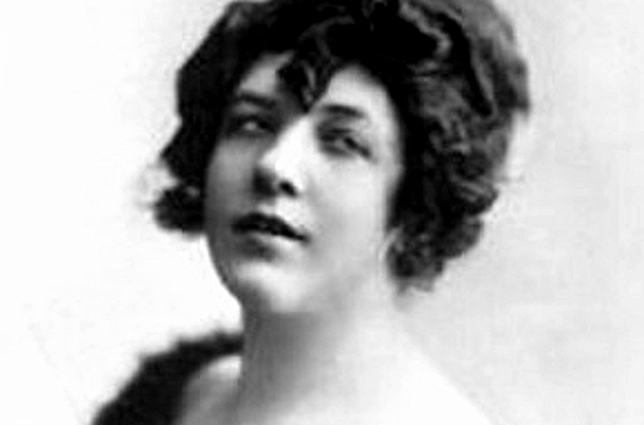 Fedák Sári (1879-1955) magyar színművésznő, énekesnő, primadonna. Molnár Ferenc író második felesége, 1925 (Fotó: Wikimedia)