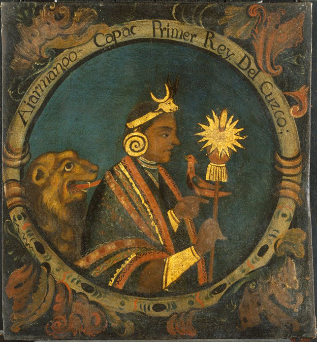 Manco Capac, az első a 14 inka királyportréból, kb. 18. szd. (Fotó: Wikimedia/Brooklyn Museum)