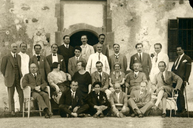 Az Erdélyi Helikon első marosvécsi írótalálkozója, 1926  (Fotó: Europeana.eu/PIM)