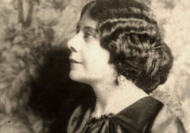 Kaffka Margit (1880-1918) író, költő 1910-es évek (Fotó: Europeana.eu/PIM)