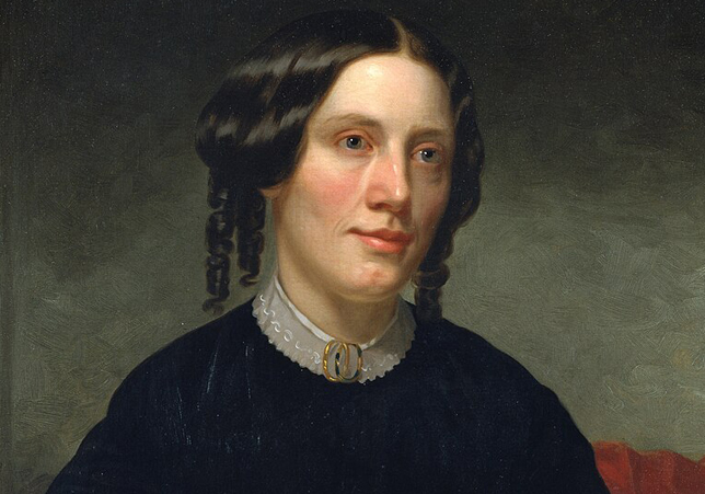 Alanson Fisher: Harriet Beecher Stowe író portréja, 1853 (Fotó: Wikimedia/ National Portrait Gallery)