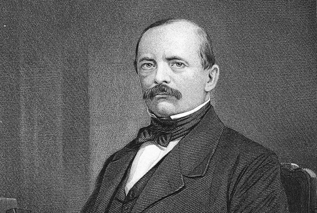 Otto von Bismarck (1815- 1898) porosz államférfi, porosz vezetéssel teremtette meg az egységes Németországot, 1873 (Fotó: Wikimedia/Alonzo Chappel) 