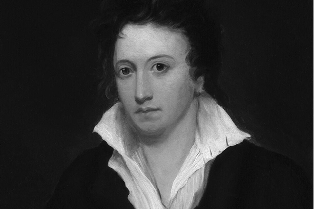 Percy Bysshe Shelley (1792-1822) angol költő, George Byron és John Keats mellett ő az angol romantikus költészet legjelentősebb képviselője (Fotó: Wikimédia/he complete poetical works of Percy Bysshe Shelley...)