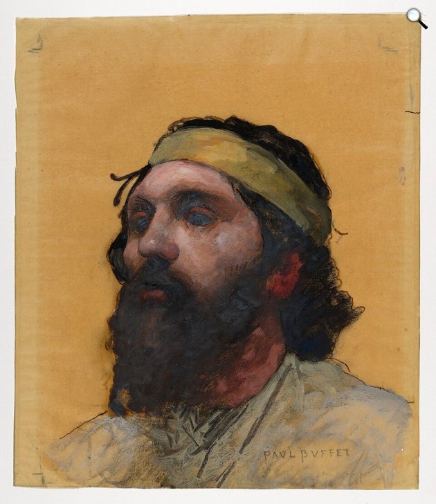 Paul Buffet: A vak Homérosz (Fotó: Wikimedia/ Metropolitan Museum)