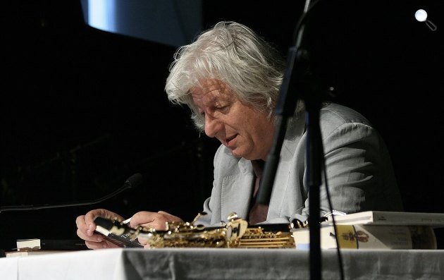 Esterházy Péter (1950-2016) Kossuth- és József Attila-díjas magyar író, publicista, 2011 (Fotó: Wikimedia/Manfred Werner - Tsui)