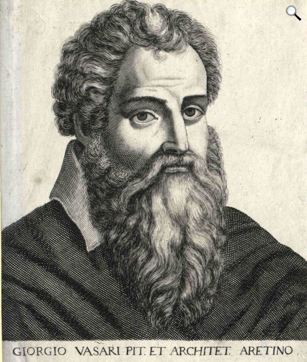 Giorgio Vasari (1511-1574) olasz építész, manierista festő, művészeti író, részlet, 1570 (Fotó: Wikimedia)
