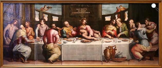 Giorgio Vasari: Utolsó vacsora, 1546 (Fotó: Wikimedia)