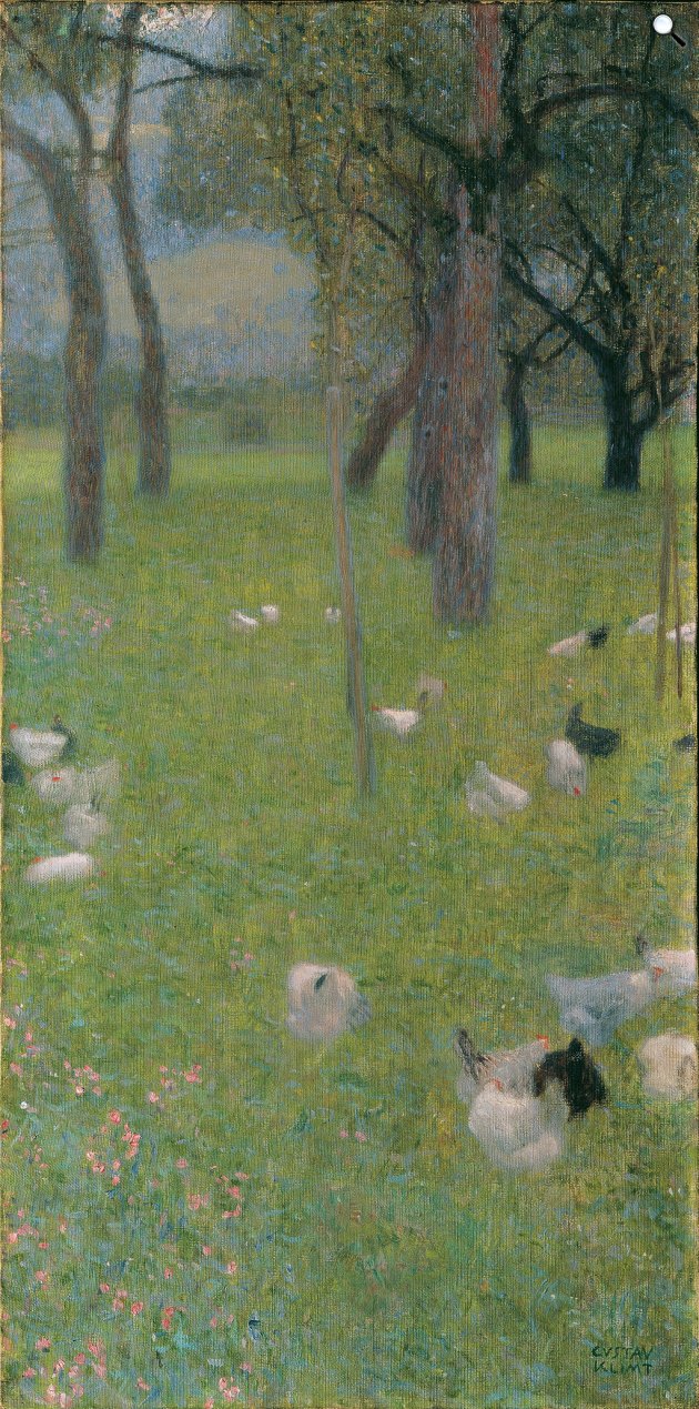 Gustav Klimt: Eső után (Újraéledéskor), 1898 (Fotó: Wikimedia Commons/Belvedere)