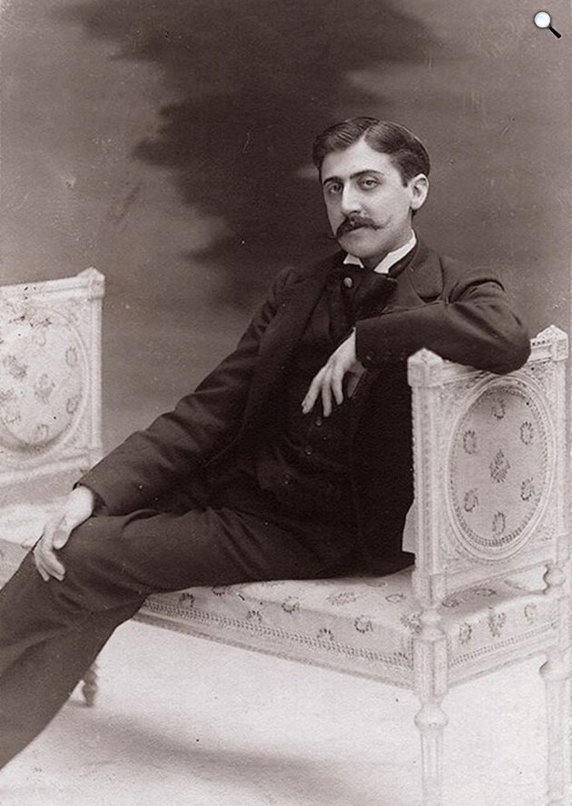 Marcel Proust (1871-1922) francia író, 1895 (Fotó: Wikimedia/Otto Wegener)
