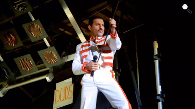 Queen - Freddie Mercury, Magic Tour, Budapest, 1986 (Fotó: Pannonia Entertainment)