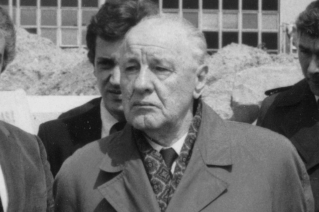 Kádár János (1912-1989) politikus, 1984 (Fotó: Fortepan/Angyalföldi Helytörténeti Gyűjtemény)