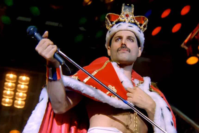 Queen - Freddie Mercury, Magic Tour, Budapest, 1986 (Fotó: Pannonia Entertainment)