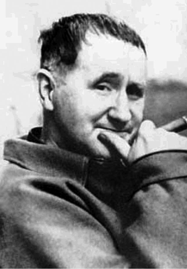 Bertolt Brecht (1898-1956) drámaíró, költő (Fotó: Wikimedia)