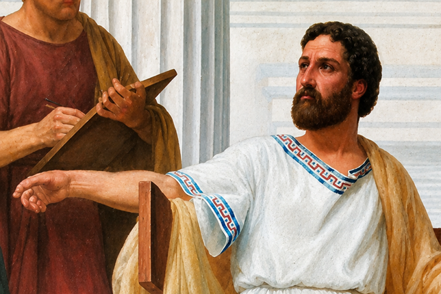 Veloso Salgado: Orvostudomány a középkorban - Claudius Galénosz orvos, filozófus, 1906 (Fotó: Wikimedia/AI-generálva)