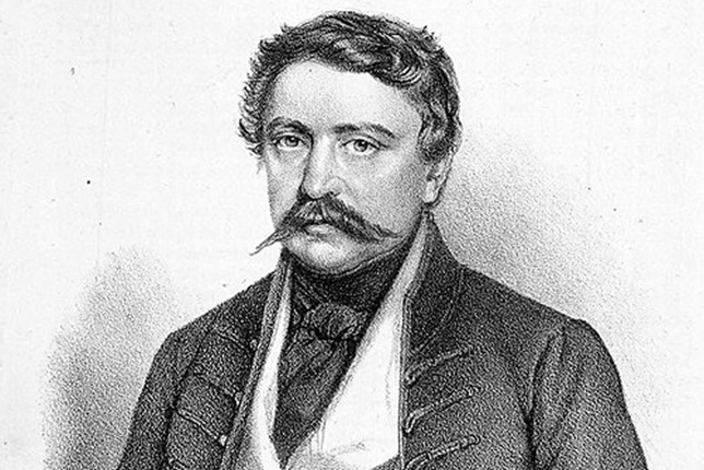 Deák Ferenc (1803-1876) a haza bölcse, politikus, jogász, az első felelős magyar kormány igazságügy-minisztere, 1858 (Fotó: ELTE/OSZK)