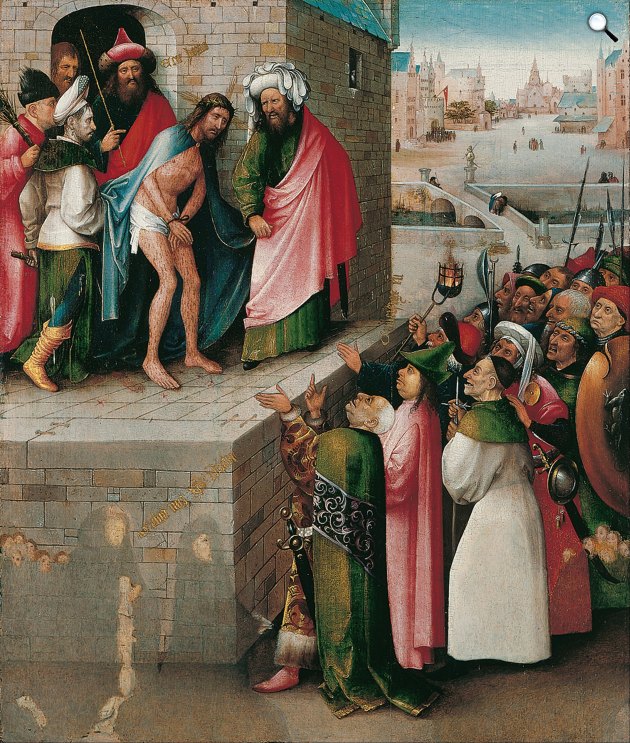 Hieronymus Bosch: Ecce Homo, 1480-1490 (Fotó: Wikimedia/ Städel Museum)