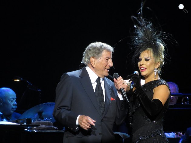 Tony Bennett & Lady GaGa, Cheek to Cheek Tour, 2015 (Fotó: Wikimedia/marcen27/C.Jonel)