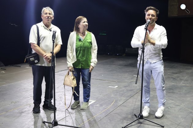 Stephen Schwartz, Winnie Holzman és Szente Vajk (Fotó: Kaszner Nikolett)