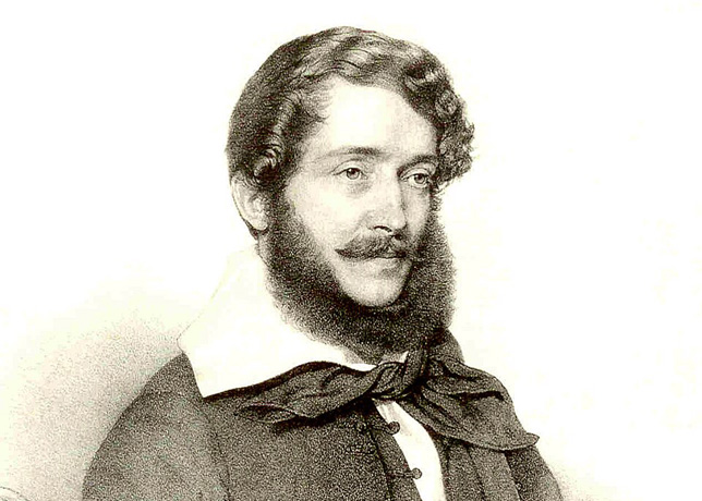 Kossuth Lajos (1802-1894) magyar államférfi, a Batthyány-kormány pénzügyminiszterének, Magyarország kormányzó-elnökének portréja, 1842 (Fotó: Wikimedia/Pesti Hírlap)