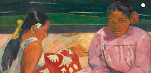 Paul Gauguin: Tahiti nők, 1890 (Fotó: Szépművészeti Múzeum/Musée dOrsay, Párizs)