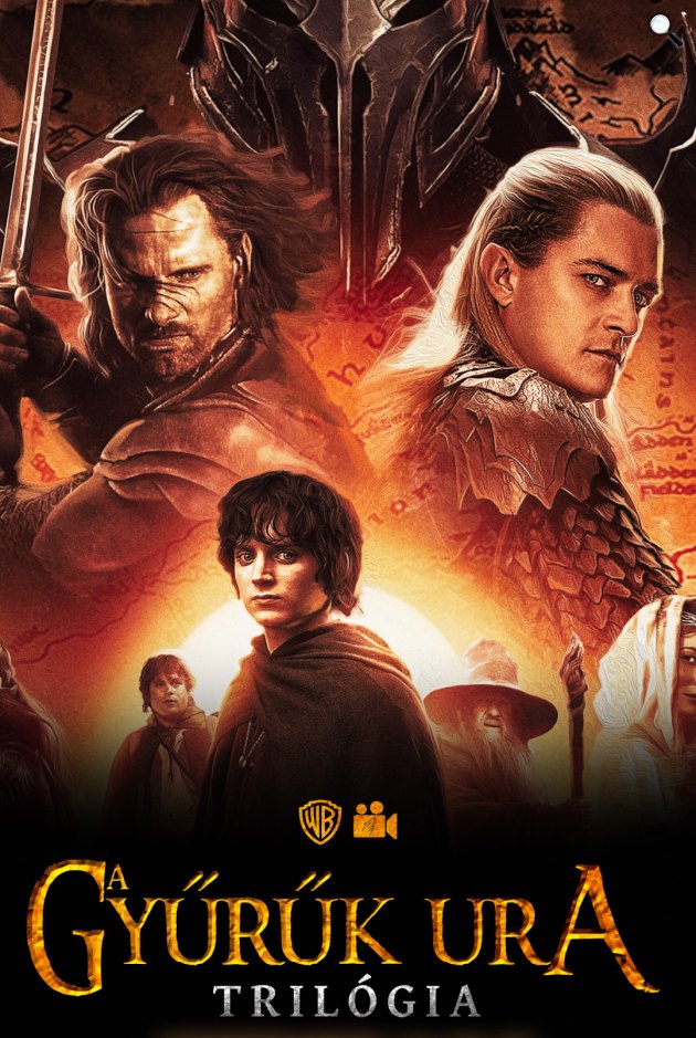 Gyűrűk Ura trilógia - poszter (Fotó: Pannonia Entertainment)