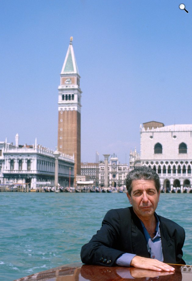 Leonard Cohen (1934-2016) zenész, költő (Fotó: Wikimedia/Gorupdebesanez)