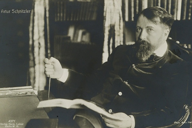 Arthur Schnitzler (1862.1862) sztrák orvos, drámaíró, 1894 (Fotó: Wikimedia/Aura Hertwig)