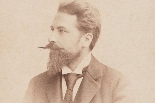Arthur Schnitzler (1862.1862) osztrák orvos, drámaíró, 1894 (Fotó: Wikimedia/Carl Pietzner)