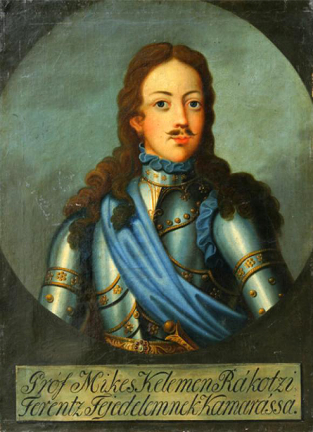 Mikes Kelemen (1690-1761) ró, műfordító, II. Rákóczi Ferenc íródeákja (Fotó: Wikimedia/OSZK)