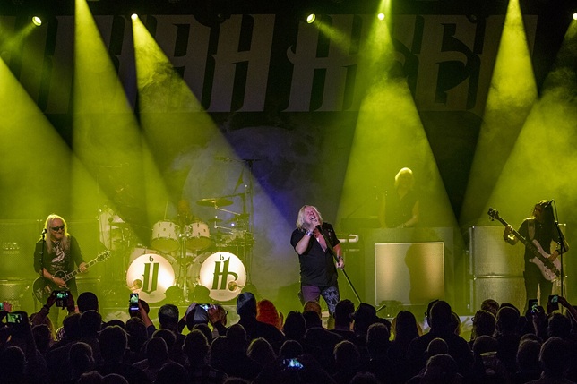 Uriah Heep hard rock együttes koncertje, Helsinki, 2019 (Fotó: Wikimedia/WanderingTrad)