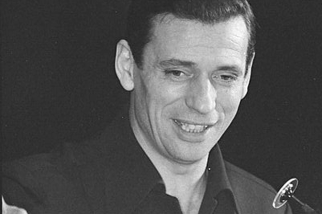 Yves Montand (1921-1991) sanzonénekes, színész, 1962, részlet (Fotó: Wikimedia/Gallica/ Bibliothèque nationale de France)