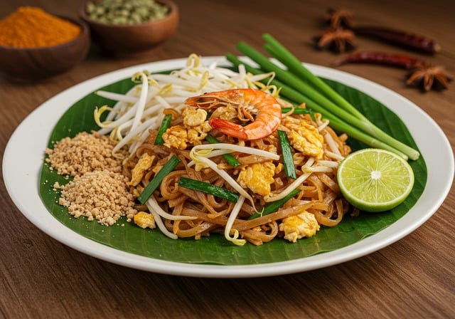 Pad thai tészta (Fotó: Pixabay/fajararif/ai generált)